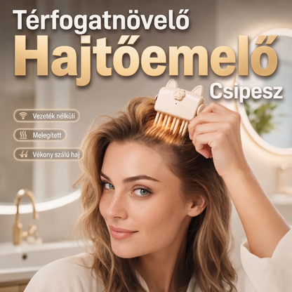 Térfogatnövelő hajtöremelő klip