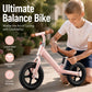 10 Inch Kids Balance Bike Carbon Steel No Pedal Glider for Toddlers