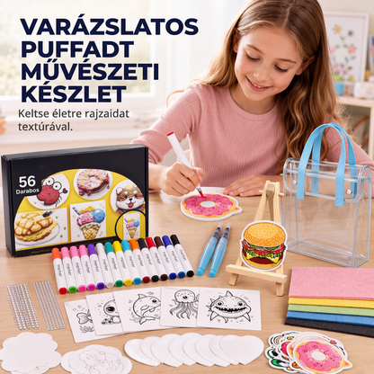 Habos pufi festőkészlet gyerekeknek