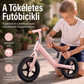 10 hüvelykes gyermek futóbika szénacélból, pedál nélküli csúszóbika kisgyermekek számára