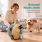 Puha, harapásálló, csörgős kisállatjáték