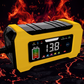 12V 6A intelligens autóakkumulátor-töltő LCD-kijelzővel