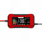 12V 6A intelligens autóakkumulátor-töltő LCD-kijelzővel