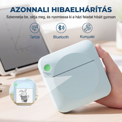 Mini hordozható Bluetooth hőnyomtató