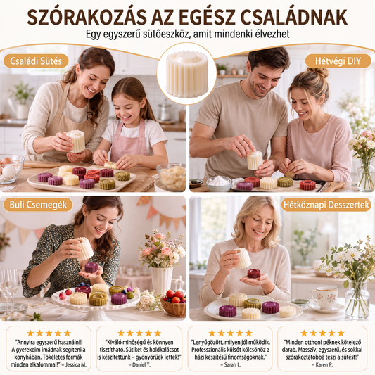 🍰 Kreatív kétfejű torta- és süteményformák – segítségükkel egyedülálló és finom süteményeket készíthet