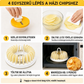 👩‍🍳 DIY burgonyachips-készítő szett mikrohullámú sütőhöz, szeletelő tálkával együtt