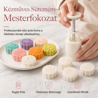 🍰 Kézi sütemény- és kekszformákból álló készlet