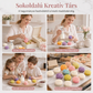 🍰 Kézi sütemény- és kekszformákból álló készlet