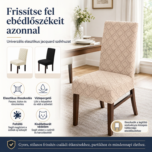 🏠 Univerzális rugalmas székülésvédő huzatok