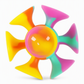 😎 Szilikon szívókorongos fidget spinner stresszoldó játék gyerekeknek és felnőtteknek