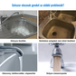 💦 Nyomásos, fröccsenésálló szűrős csaptelep