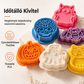 💀🎃 Halloween mini 3D süteménykivágó készlet | Egynyomásos koponya-, szellem- és tök-dombornyomó formák