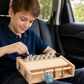 Montessori fa csavarhúzós tábla játék kisgyermekek számára