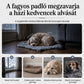 🐱 Kerek plüss fészek – puha, kényelmes, macskáknak és kiskutyáknak
