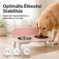 🐶 Magasított, leszerelhető, csúszásgátló és felborulásgátló kisállat-etetőtál