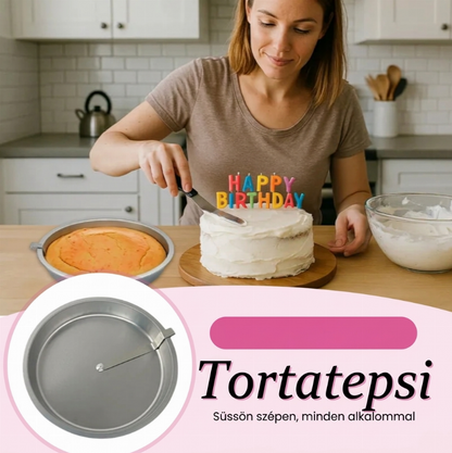 🍰  Kerek sütőtálca | Háztartási sütőhöz / Tortasütő forma