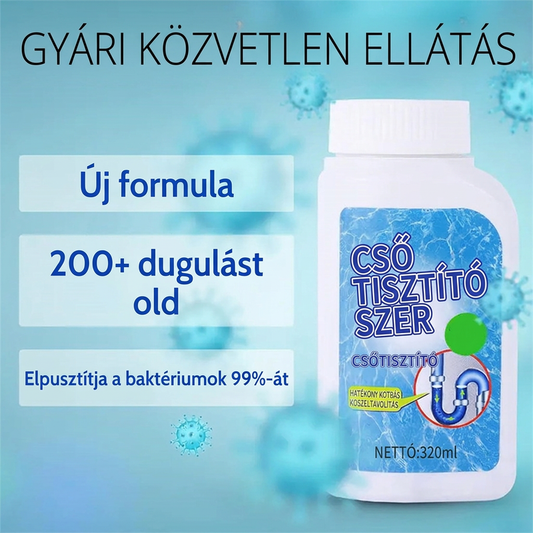 Többcélú, Erőteljes Dugulásgátló Lefolyótisztító