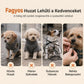 🐶 Meleg téli kutyaruha fényvisszaverő csíkokkal és hámokkal kicsi és közepes testű kutyák számára