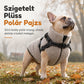 🐶 Meleg téli kutyaruha fényvisszaverő csíkokkal és hámokkal kicsi és közepes testű kutyák számára