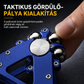 🔩 Fém fidget spinner, forgó stresszoldó játék görgős golyópályával