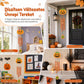 🎃 Halloween-i fából készült tök DIY kézműves készlet