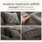 🛋️ Klasszikus európai stílusú, aranyfóliával dombornyomott díszpárnahuzat 45x45 cm méretben, kanapéra és otthoni dekorációhoz, a belső párna nem tartozék