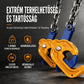 ⚖️ Nagy teherbírású olajhordó emelőbilincs, targonca- és daruhoz használható hordóemelő acél- és fémhordókhoz, kovácsolt hordókezelő szerszám