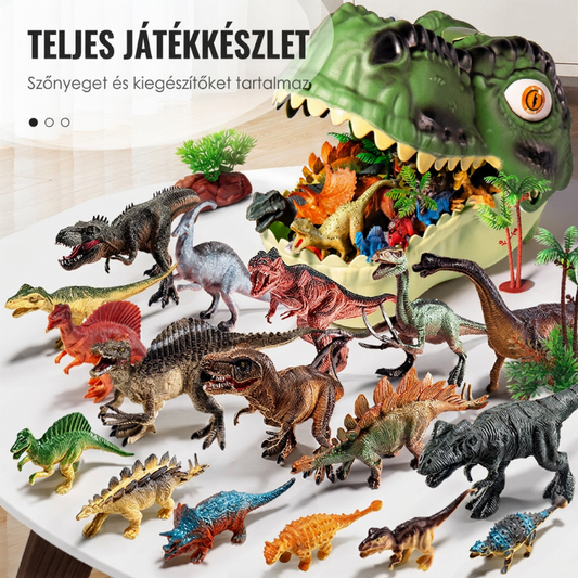 🦖 Gyerekeknek szánt szórakoztató és oktató dinoszaurusz játékcsomag