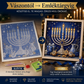 🖼️ Fakeretes DIY Hanukkah gyöngyművészeti készlet