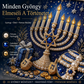 🖼️ Fakeretes DIY Hanukkah gyöngyművészeti készlet