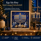 🖼️ Fakeretes DIY Hanukkah gyöngyművészeti készlet