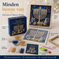 🖼️ Fakeretes DIY Hanukkah gyöngyművészeti készlet