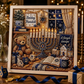 🖼️ Fakeretes DIY Hanukkah gyöngyművészeti készlet