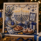 🖼️ Fakeretes DIY Hanukkah gyöngyművészeti készlet
