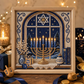 🖼️ Fakeretes DIY Hanukkah gyöngyművészeti készlet