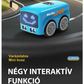 🚌 Intelligens távirányítós kisbusz LED-kifejezésekkel