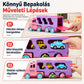 🚗 Gyermekeknek szánt inerciális játék kamionkészlet, 1 nagy tárolásra alkalmas szállítójárművel és 6 kisautóval