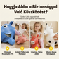 Aranyos zsiráf alakú ugráló állatka gyerekeknek