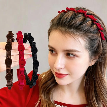 🎀 Azonnali stílusú fonott fejpánt
