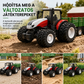 🚜 Nagy méretű gyermek mezőgazdasági traktor játékkészlet pótkocsi kiegészítőkkel, súrlódásos meghajtású és távirányítós mérnöki járművek fiúk számára