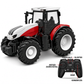 🚜 Nagy méretű gyermek mezőgazdasági traktor játékkészlet pótkocsi kiegészítőkkel, súrlódásos meghajtású és távirányítós mérnöki járművek fiúk számára