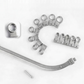 📟 15 részes hordozható, cserélhető fejű szalagos kulcs készlet
