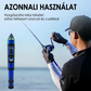🐟 Szénszálas spinning botháló – komplett, hordozható haltároló készlet orsóval és csalival minden vízhez 🌊