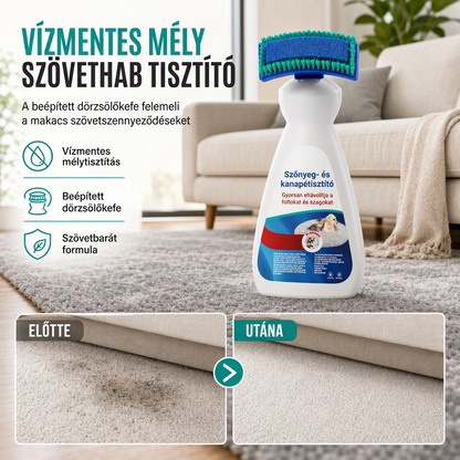 🛋️ Rendkívül hatékony szőnyegtisztító szer