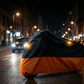 Vízálló motortakaró ponyva zárnyílásokkal