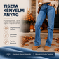 Női, alkalmi, rugalmas, magas derekú farmernadrág