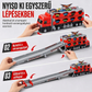 🚚 Transzformáló teherautós játék – 207 cm-es katapultpálya és mini fémjárművek