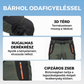 👖 Szél- és vízálló, meleg, rugalmas derekú túranadrág