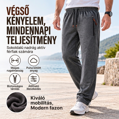 👖 Férfi téli kényelmes termikus sportnadrág